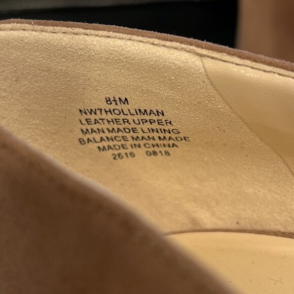 NWT Nine West Holliman Suede Leather Pointed Toe Pumps - Picture 5 of 6